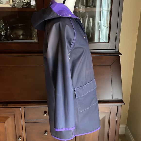 Vibrant Purple Acadia Raincoat M - Picture 12 of 15